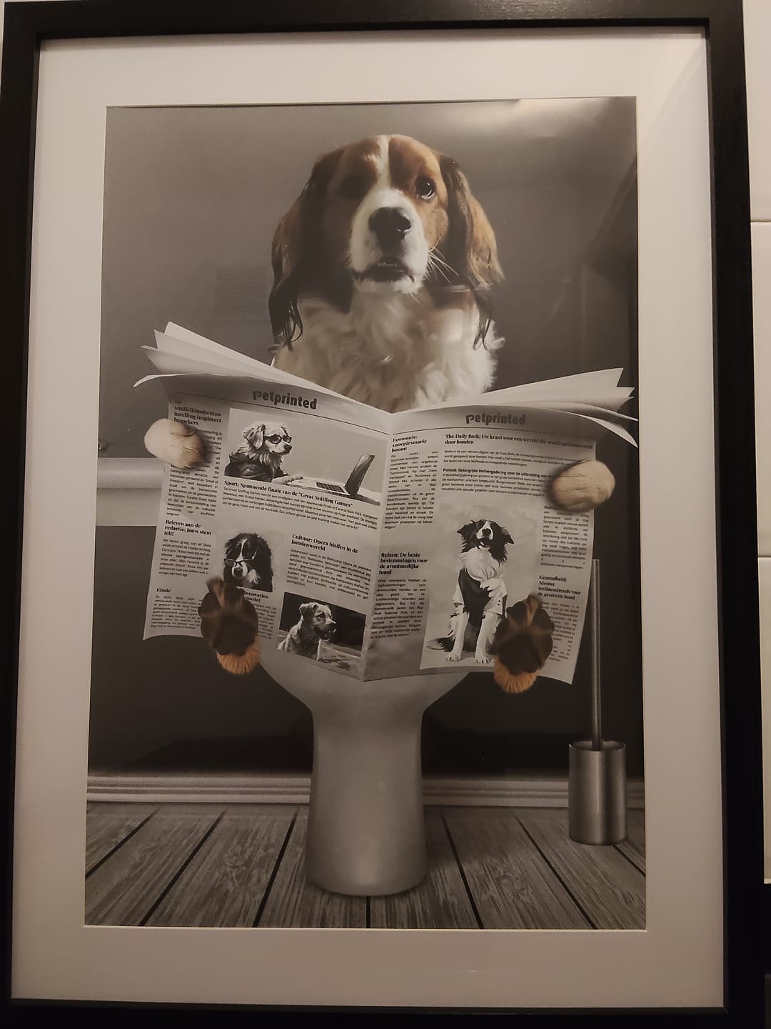 Customer photo review of Belangrijke sessie -  Gepersonaliseerde poster