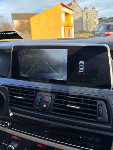 Customer photo review of Car Reverse AHD 1080P/720P Handler Backup camera for BMW 1/3 series X1 2018-2019...
