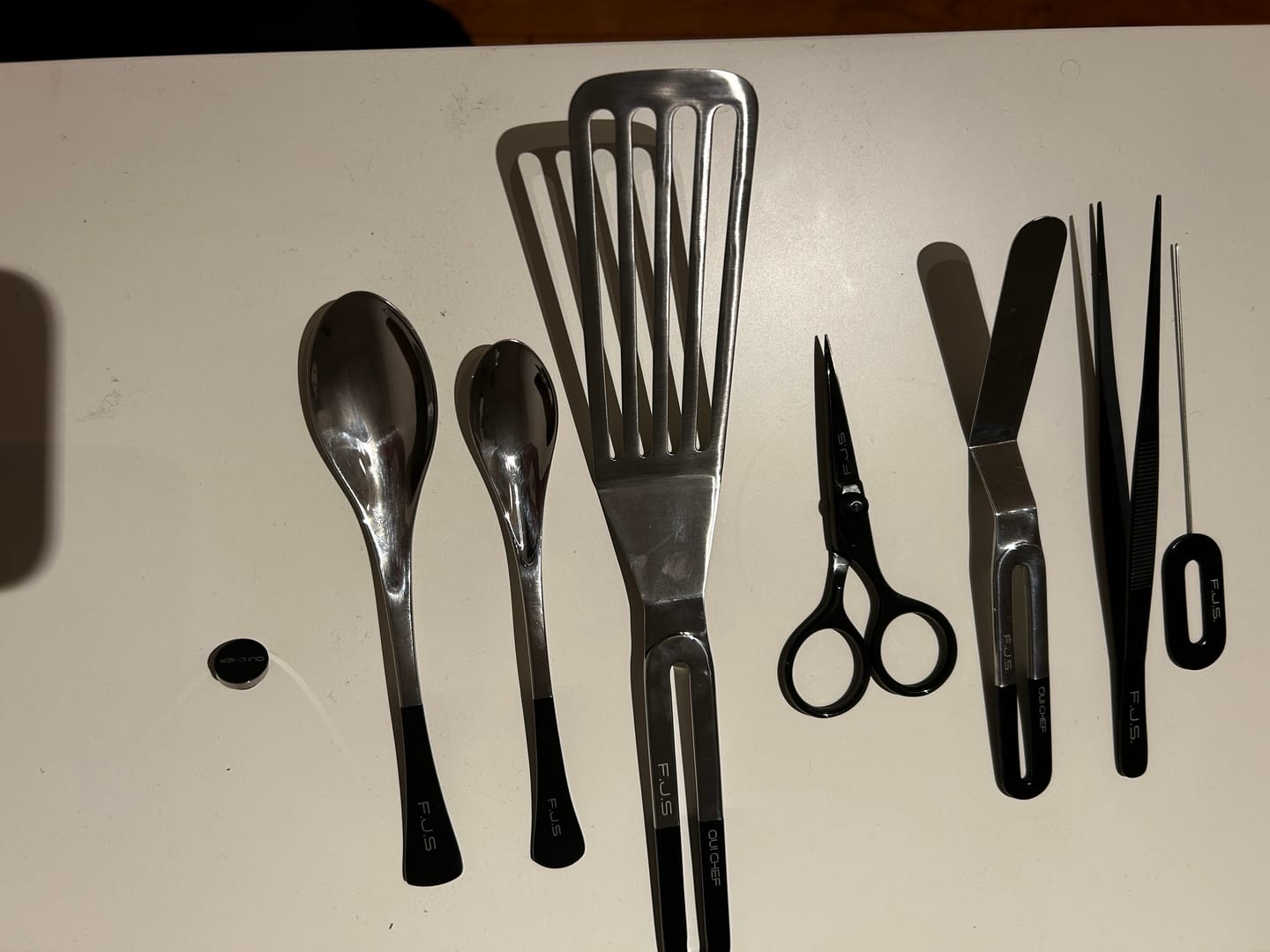 Customer photo review of HoldFast Magnetic Chef's Pin v5
