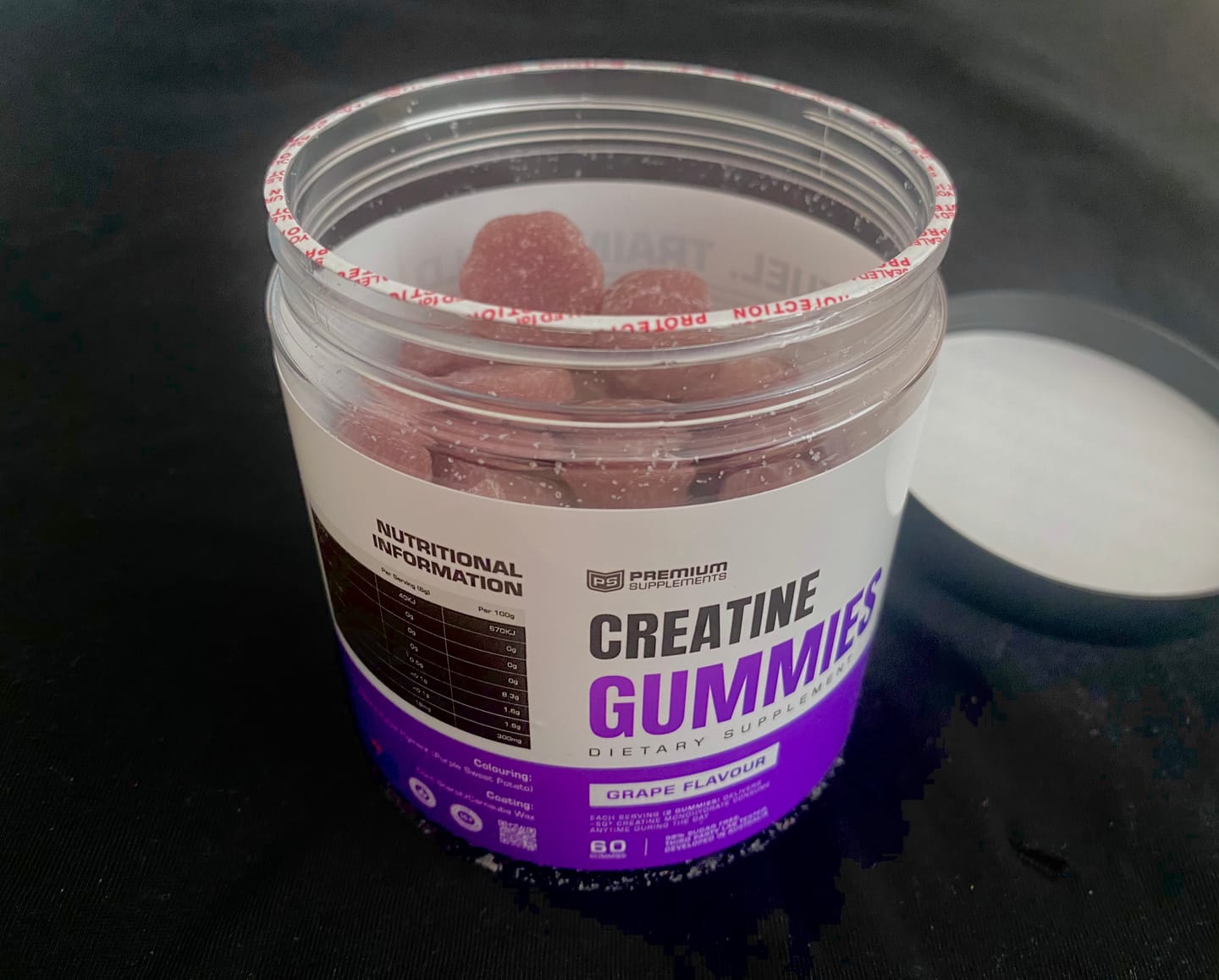 Customer photo review of Creatine Gummies *Clearance read description*