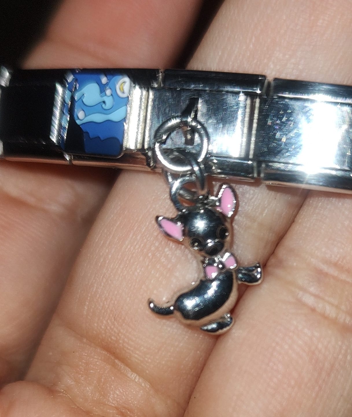 Customer photo review of Charm Chihuahua Colgante