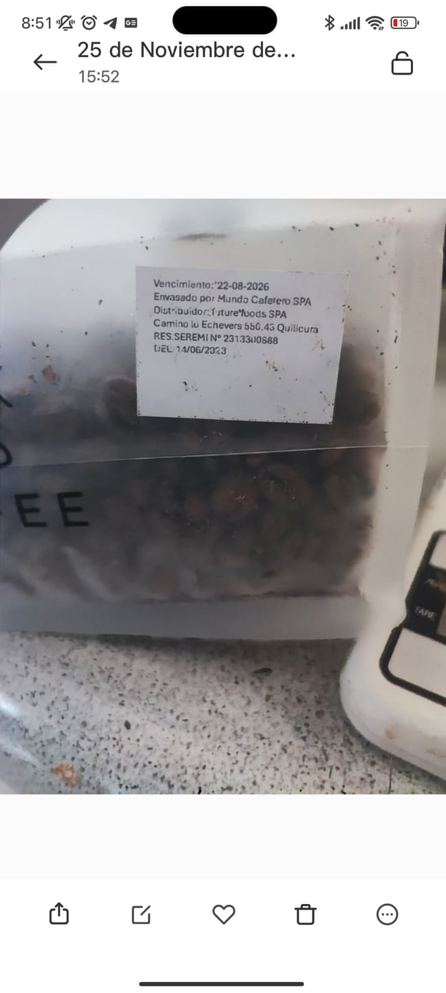 Customer photo review of Café Origen Etiopía