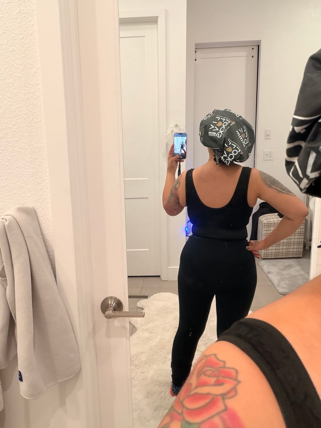Customer photo review of Shower Cap