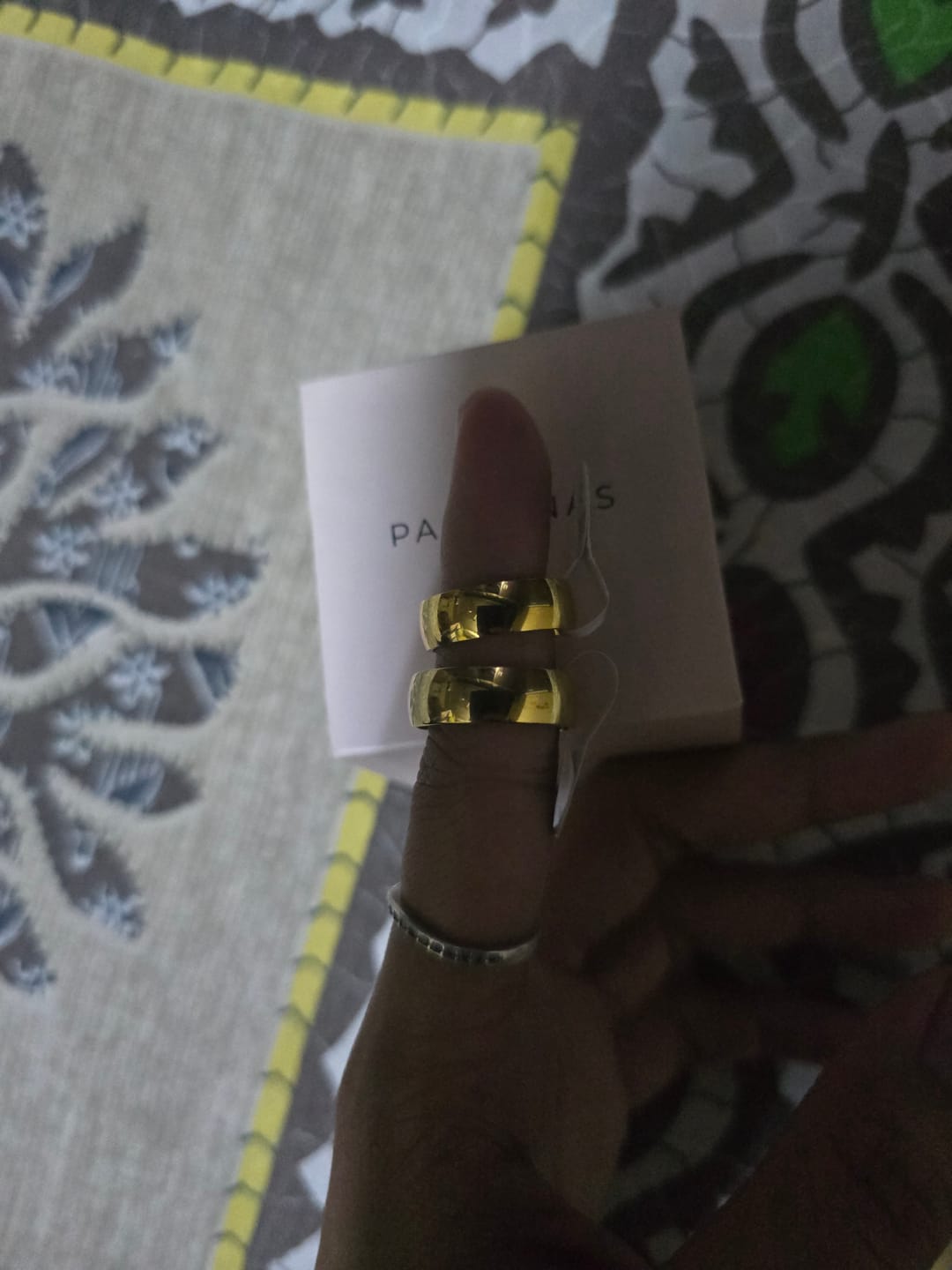 Customer photo review of Bold Gleam Classic Dome Ring