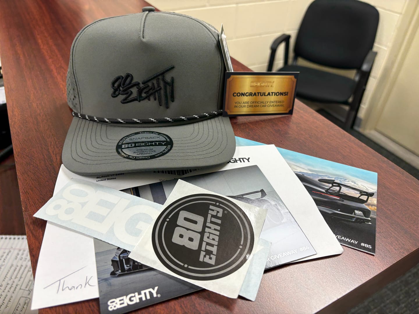 Customer photo review of 80Eighty® Moonstone Hat