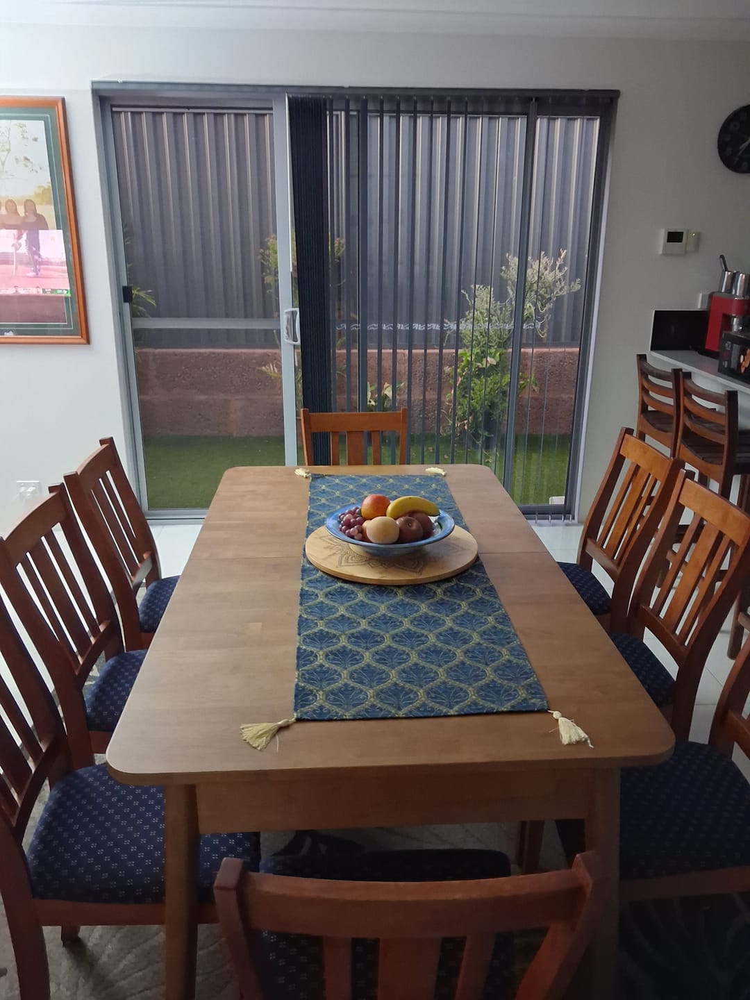 Customer photo review of Dining Table Extendable 1.6-2M