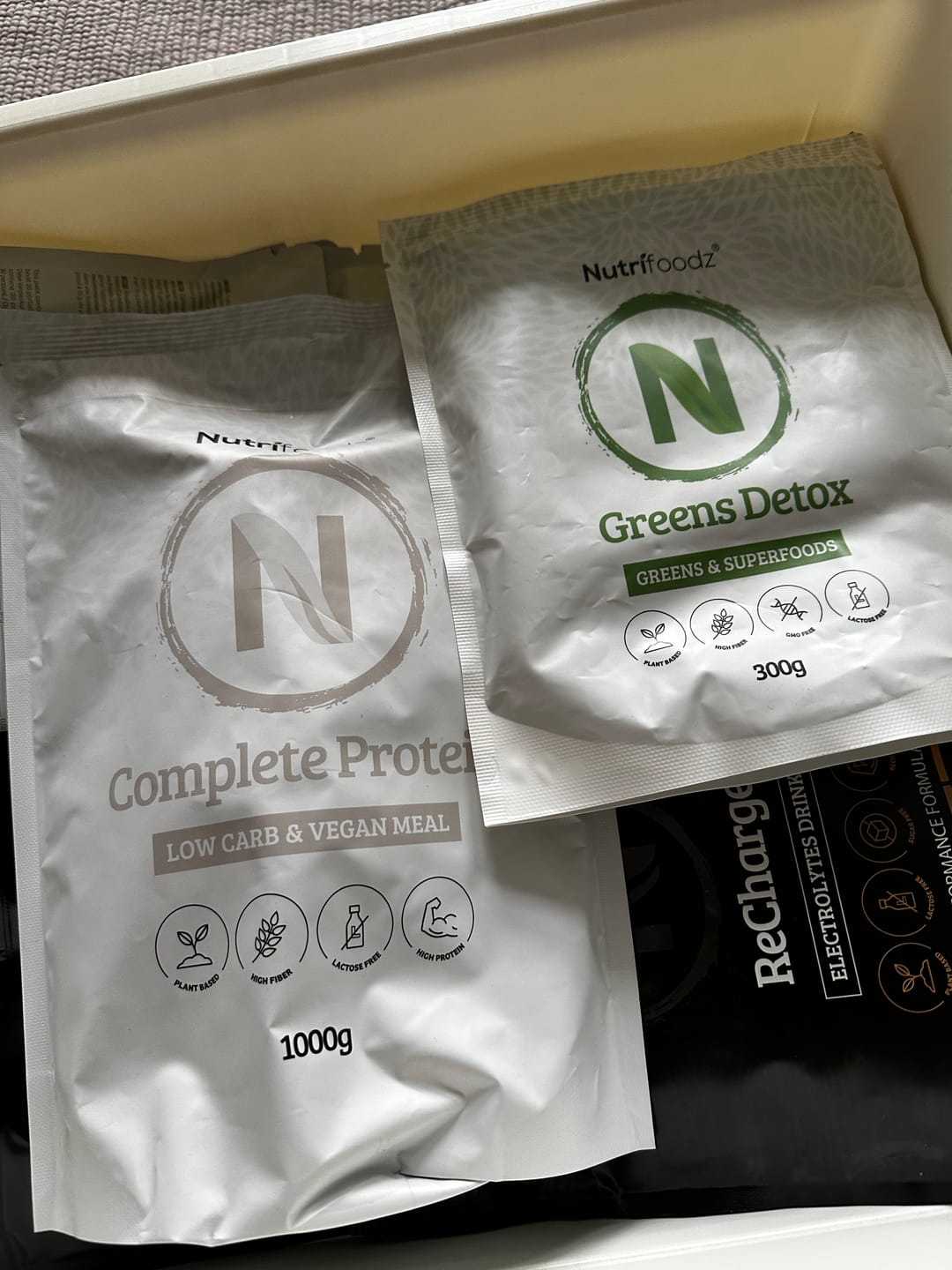 Customer photo review of Nutrifoodz® Complete - Vanilla