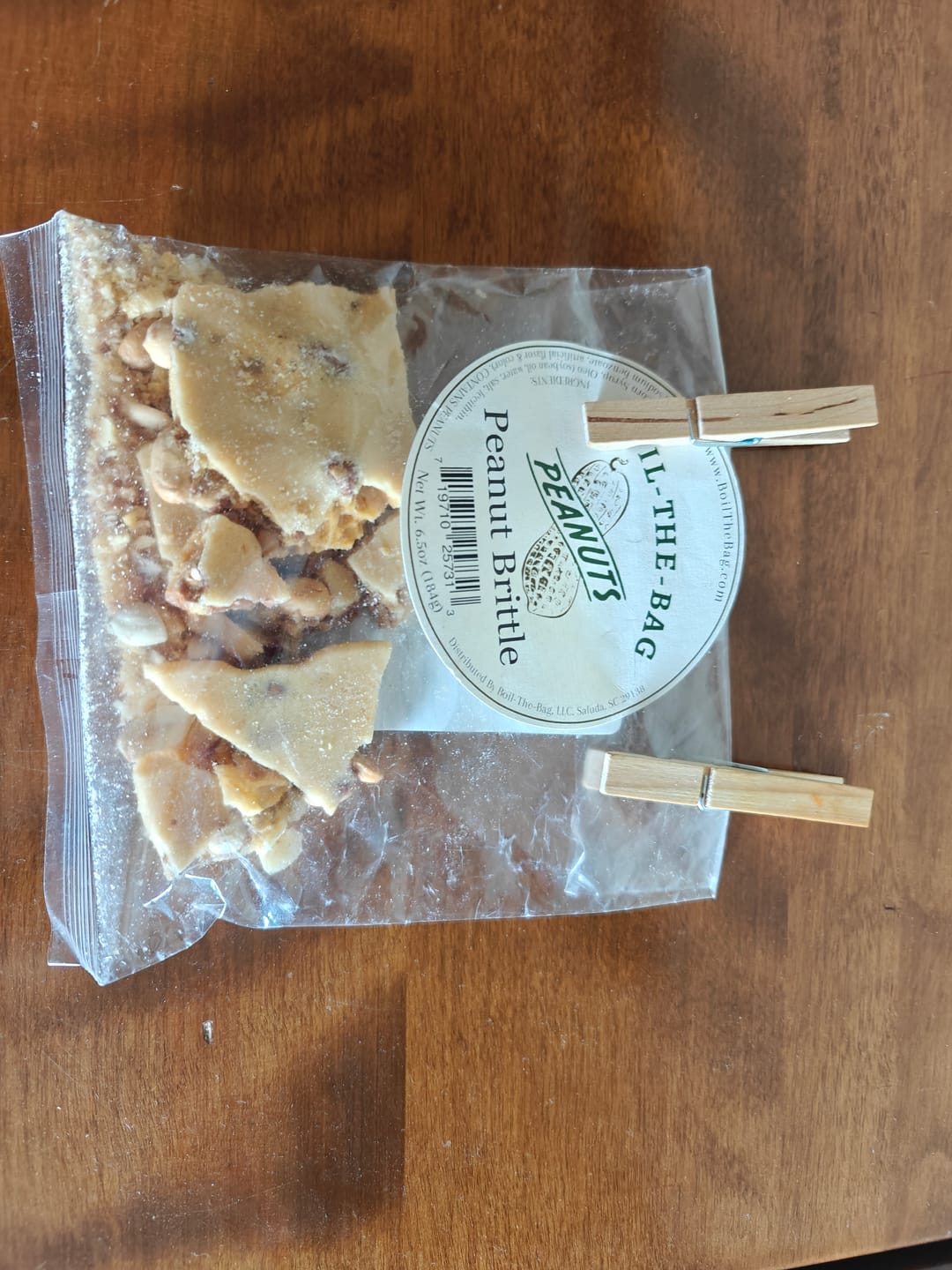 Customer photo review of Peanut Brittle (Reg. $7.99)