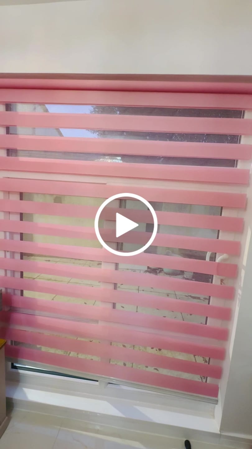 Customer video review of Bliss Candy Pink Day & Night Blinds