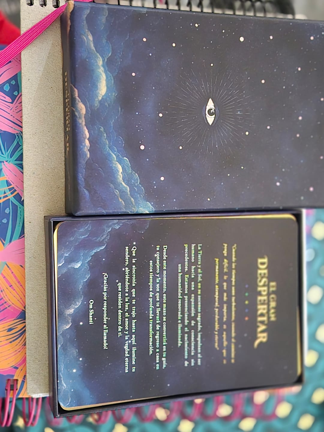 Customer photo review of El Gran Despertar ✨🌌 - Mazo de 45 Cartas Guía