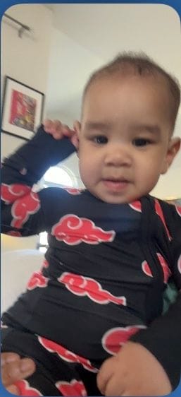 Customer photo review of Classic Akatsuki Clouds Zippy