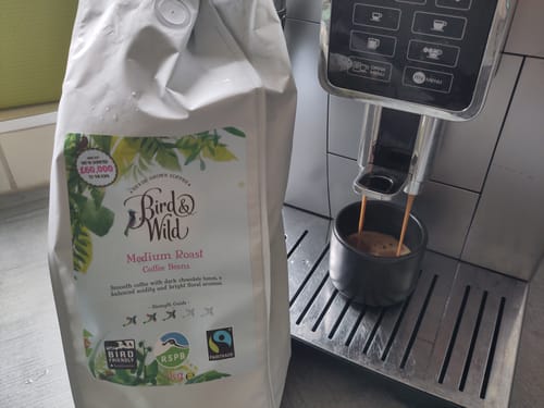 Customer photo review of Medium Roast Fairtrade Organic Coffee, Beans or Ground - 200g, 500g, 1kg