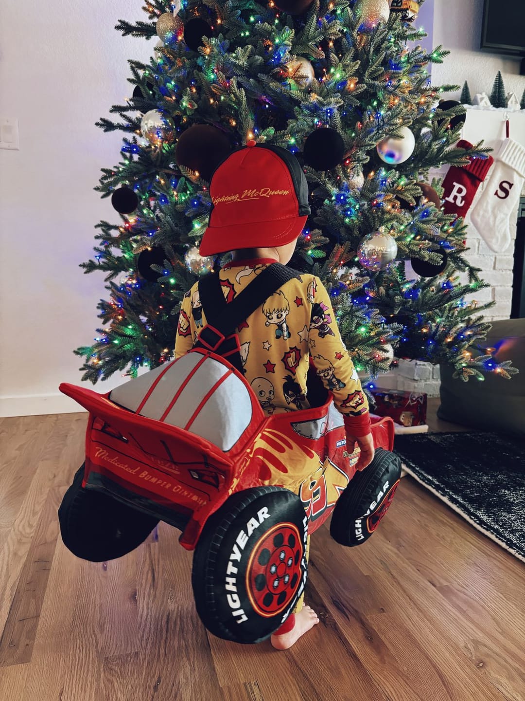Customer photo review of Super Hero Baby 2-Piece Pajama Set