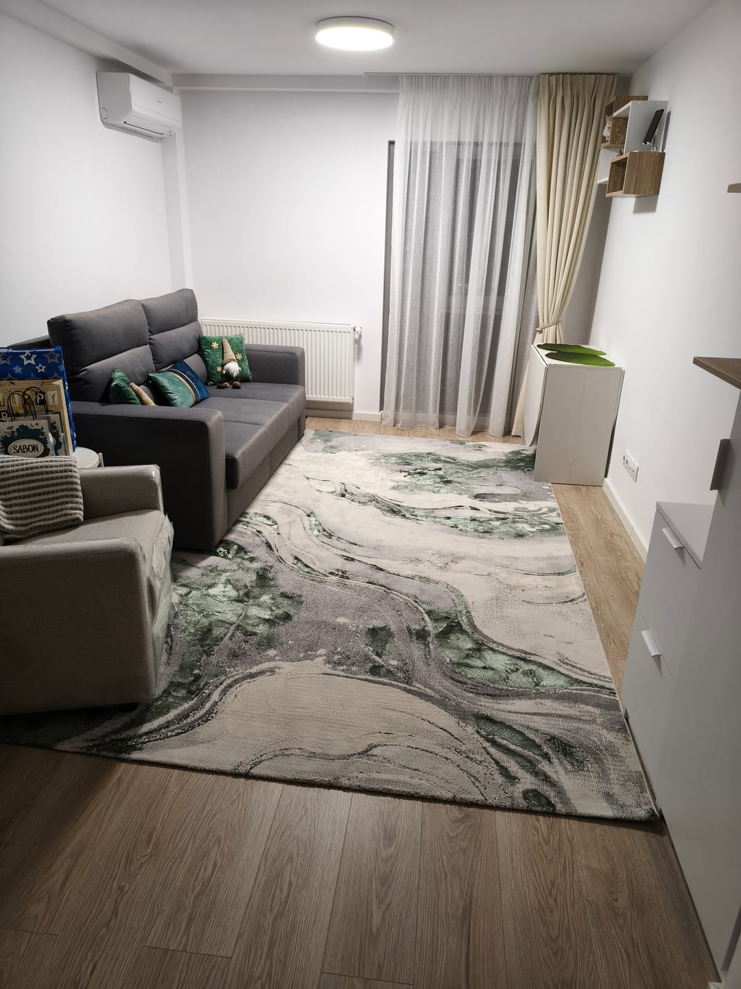 Customer photo review of Covor Modern Sena, verde smarald