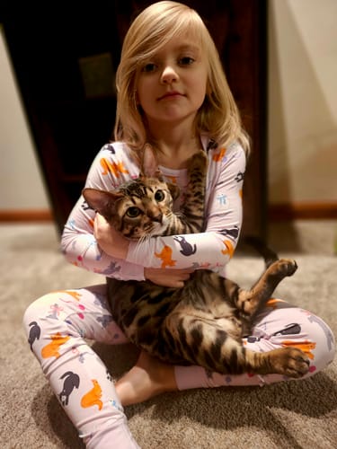 Customer photo review of Cats & Bows Two piece