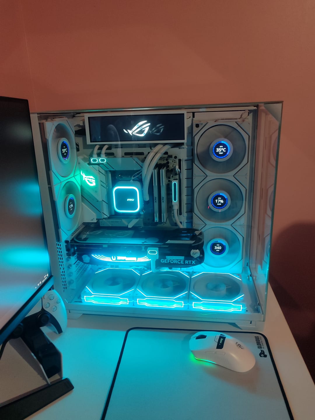 Customer photo review of AsiaHorse Hydrus ARGB PSU Uzatma Kablosu