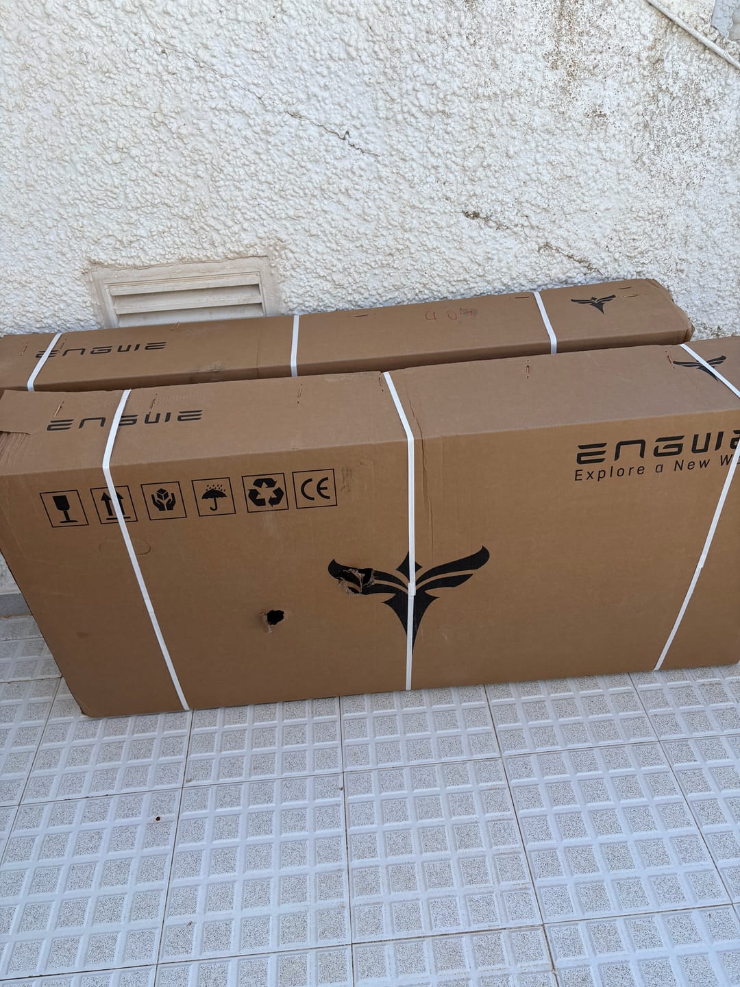 Customer photo review of Engwe L20 SE 250W 20" Foldable Electric Bike 561Wh Trekking Bike Step-through E-bike 36V 15.6Ah Battery