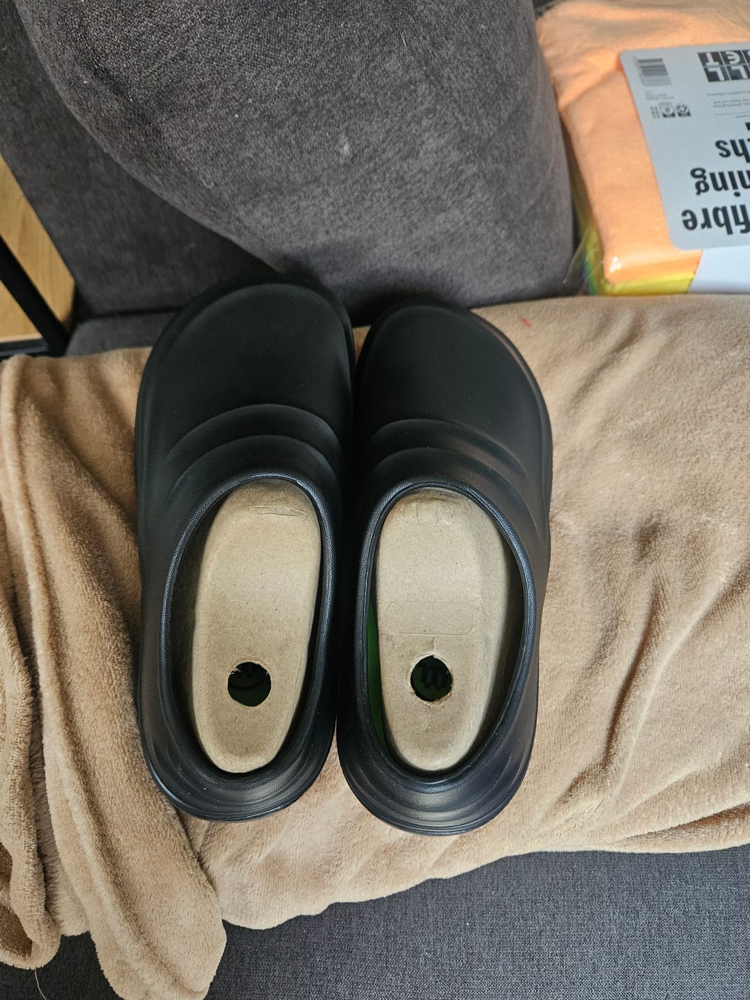 Customer photo review of The Snuggi Work Clogs (Unisex)