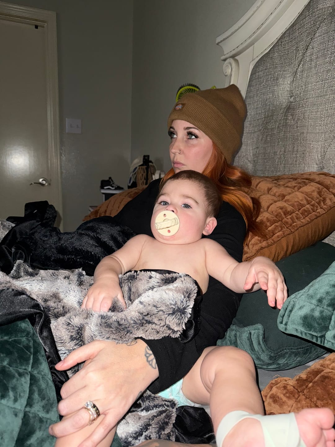Customer photo review of Foxy Blanket