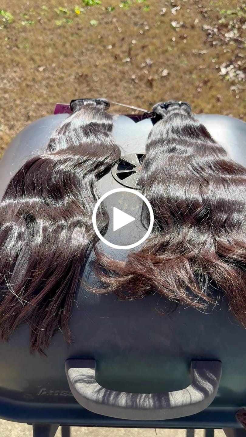 Customer video review of Raw Indian Straight Hair