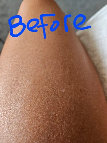 Customer photo review of Whipped Tallow Cream - Vanilla Latte