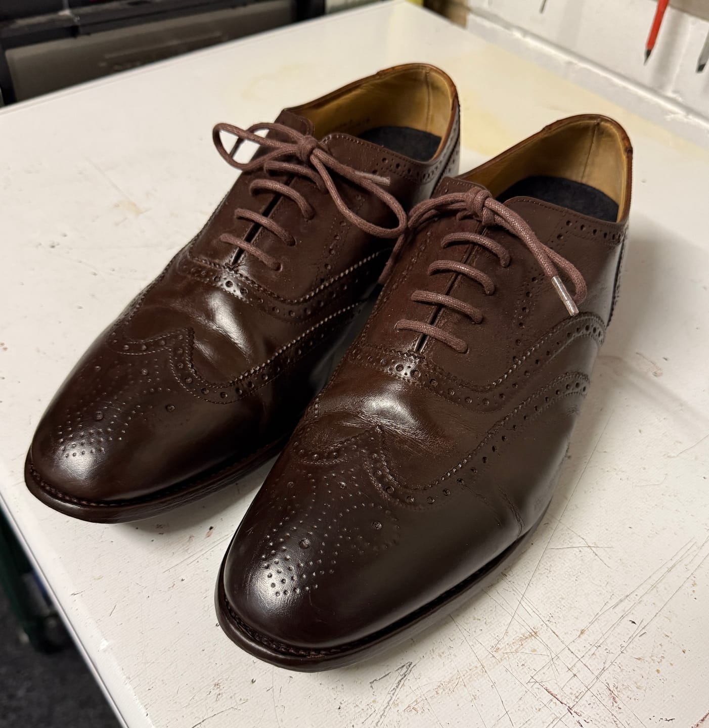 Customer photo review of Saphir Medaille D'or Shoe Polish Wax