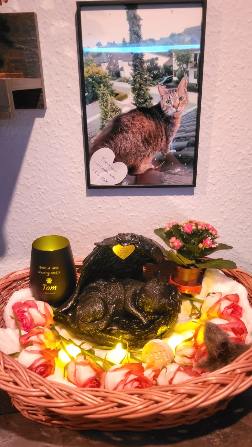 Customer photo review of Personalisiertes Gedenklicht