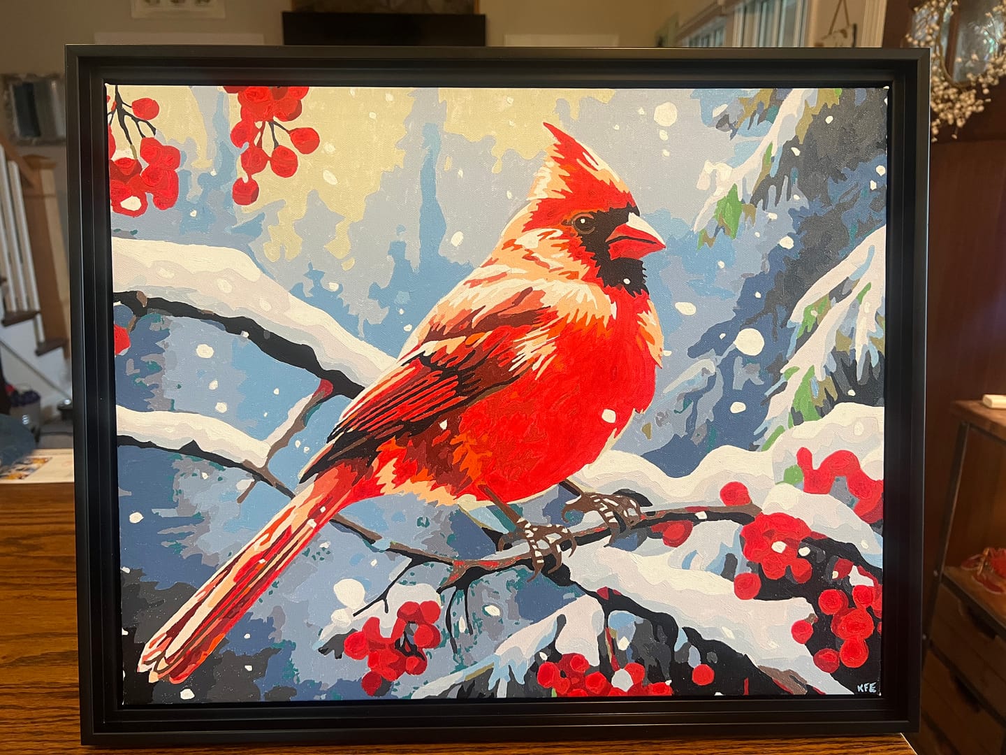 Customer photo review of Winter's Perch