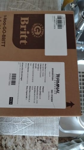 Customer photo review of Café Britt Descafeinado Molido