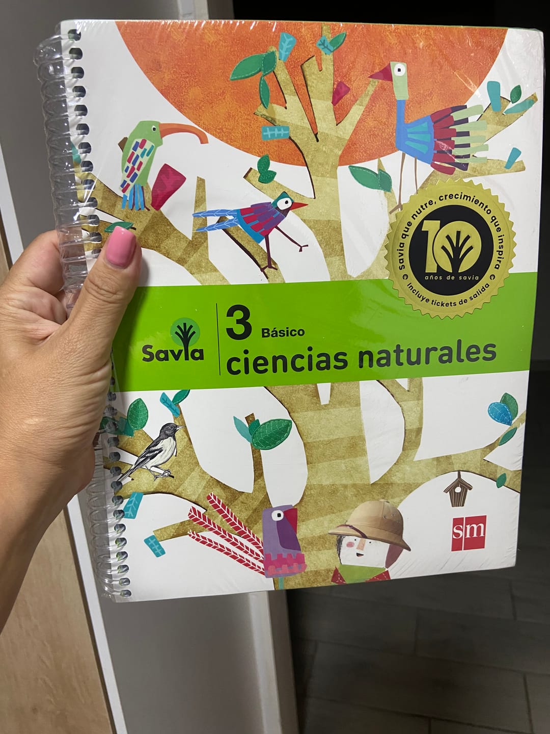 Customer photo review of Pack Ciencias Naturales 3° Básico SAVIA (NUEVA EDICIÓN)