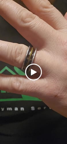 Customer video review of The Hero Company's Prepared for Battle Cross Ring : Helps Pair Veterans With A Service Dog Or Shelter Dog