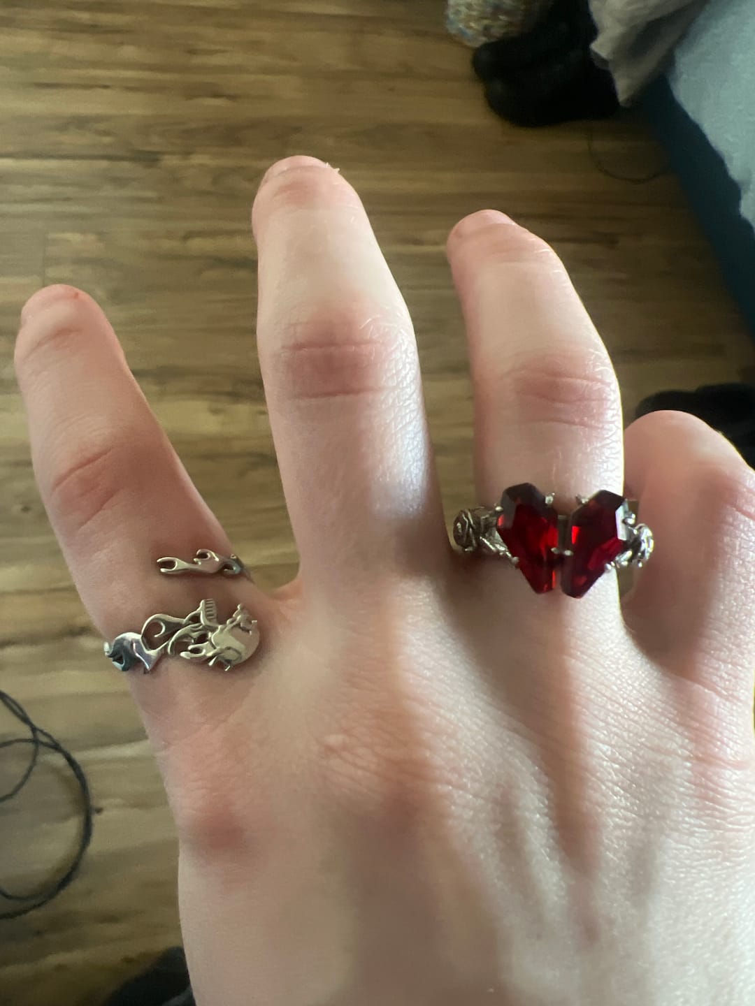 Customer photo review of LIFE ON FIRE RING