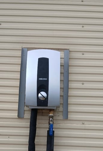 Customer photo review of Stiebel Eltron DHCE8/50 Electric Instantaneous Water Heater 9.5kW Single Phase