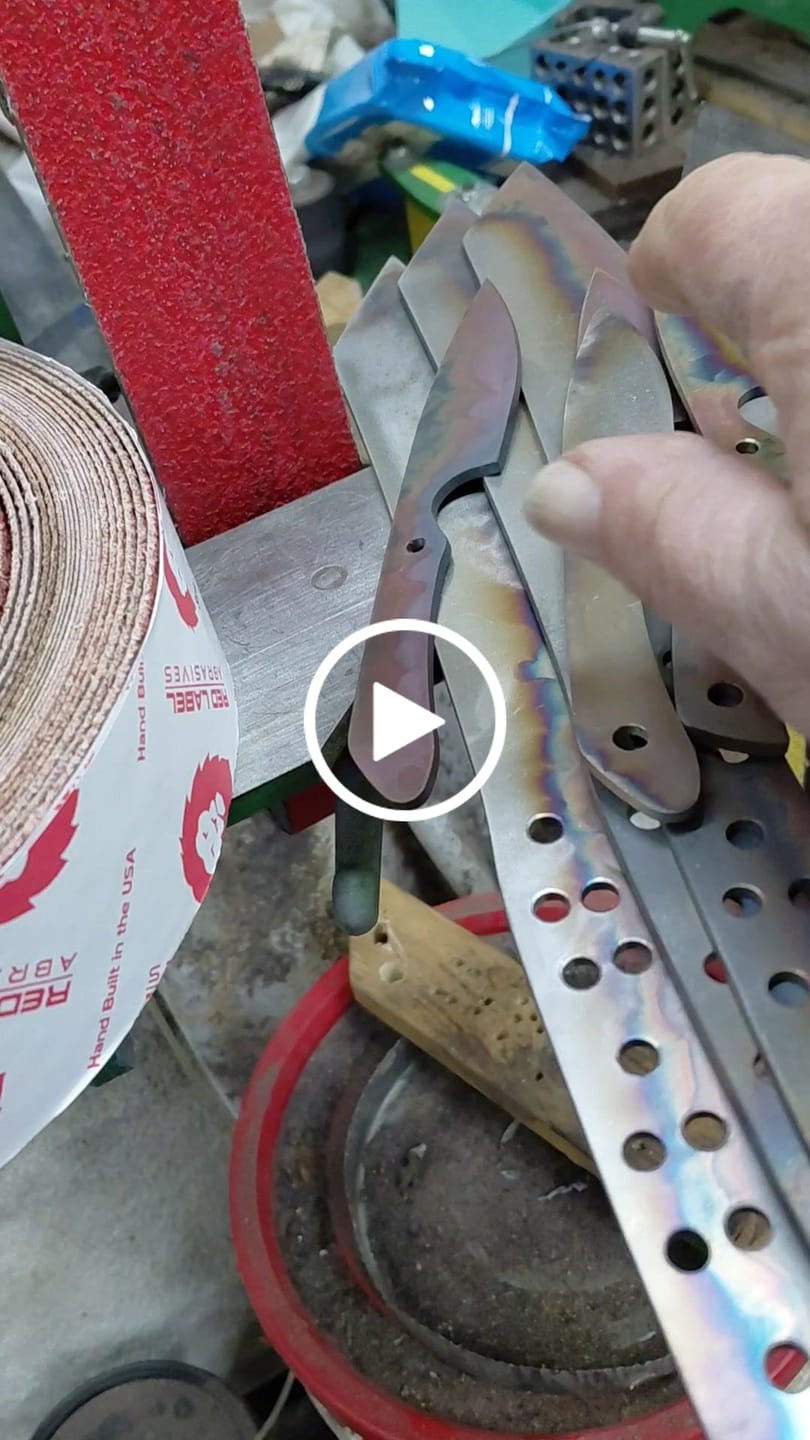 Customer video review of 2 X 72 Inch EdgeCore Ceramic Grinding Belts