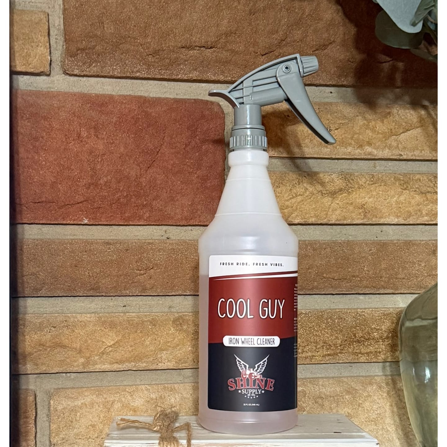 Customer photo review of Shine Supply 32oz. Labels