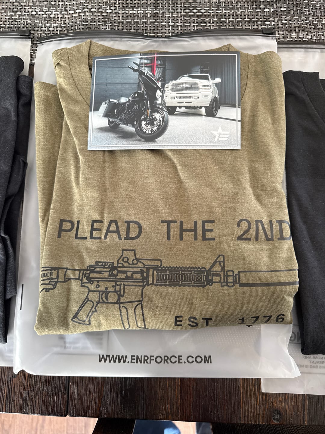 Customer photo review of I Plead The 2nd - Tee