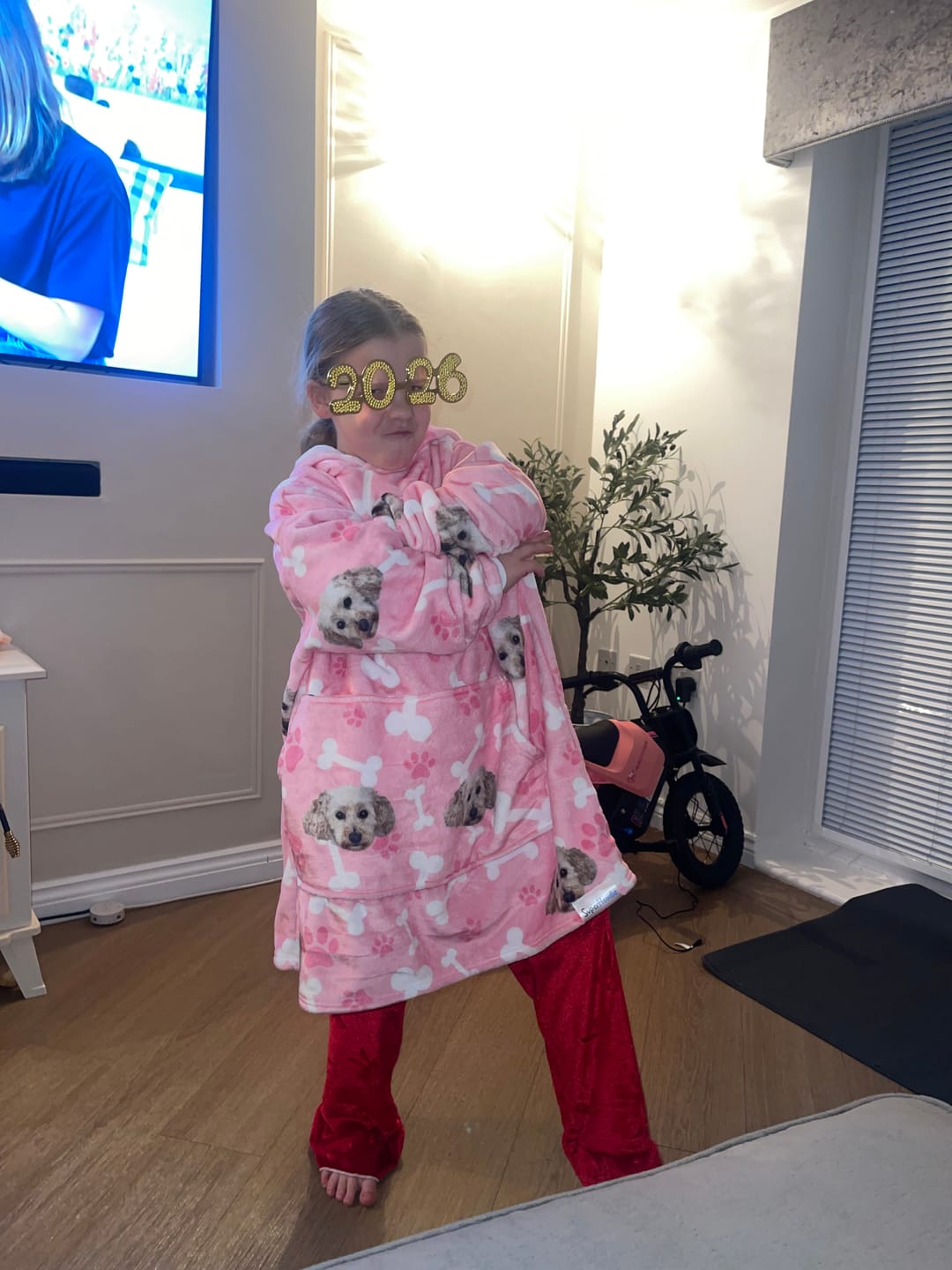 Customer photo review of Custom Dog Hoodie