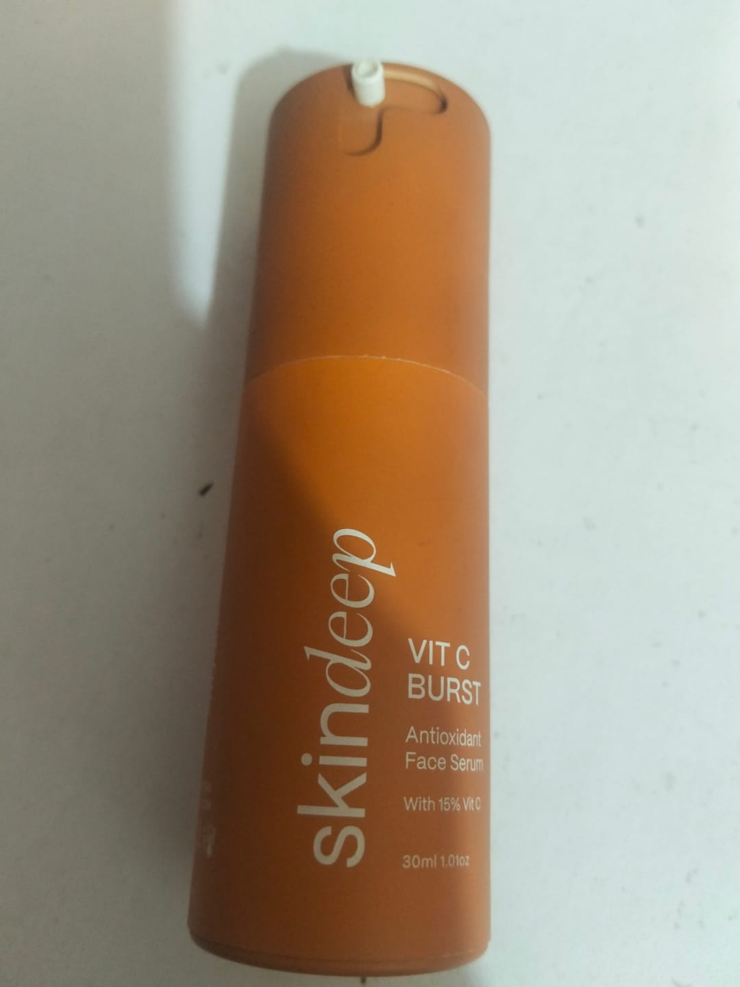 Customer photo review of Vit C BURST - Antioxidant Face Serum