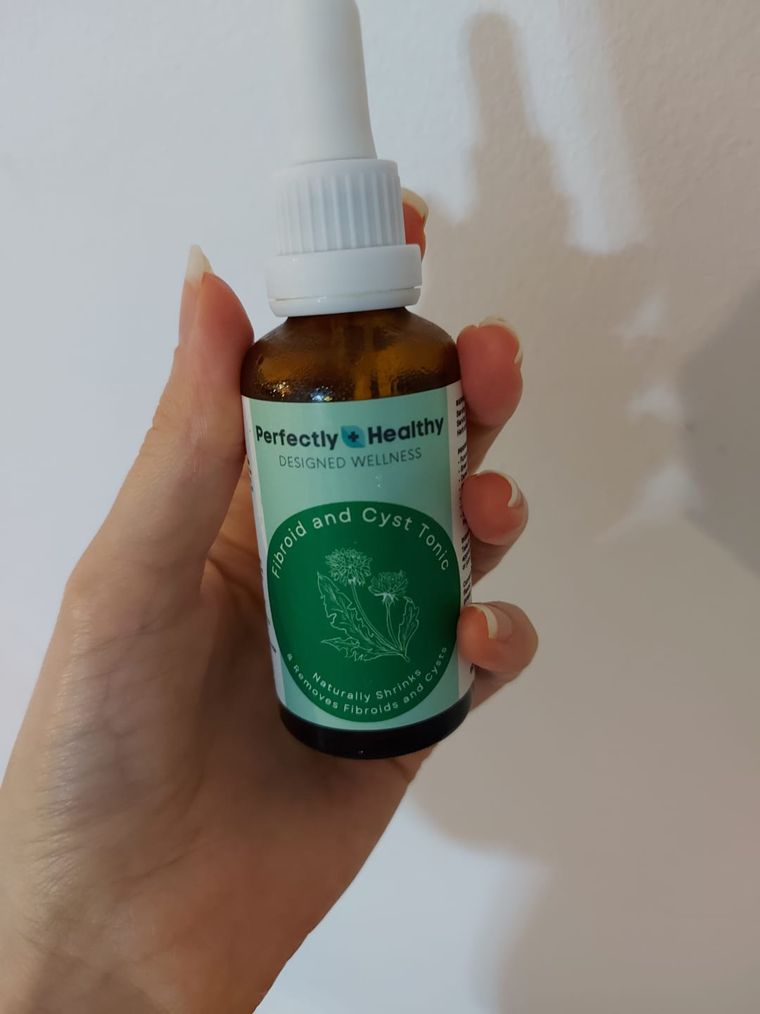 Customer photo review of Female Fibroid & Cyst Tonic
