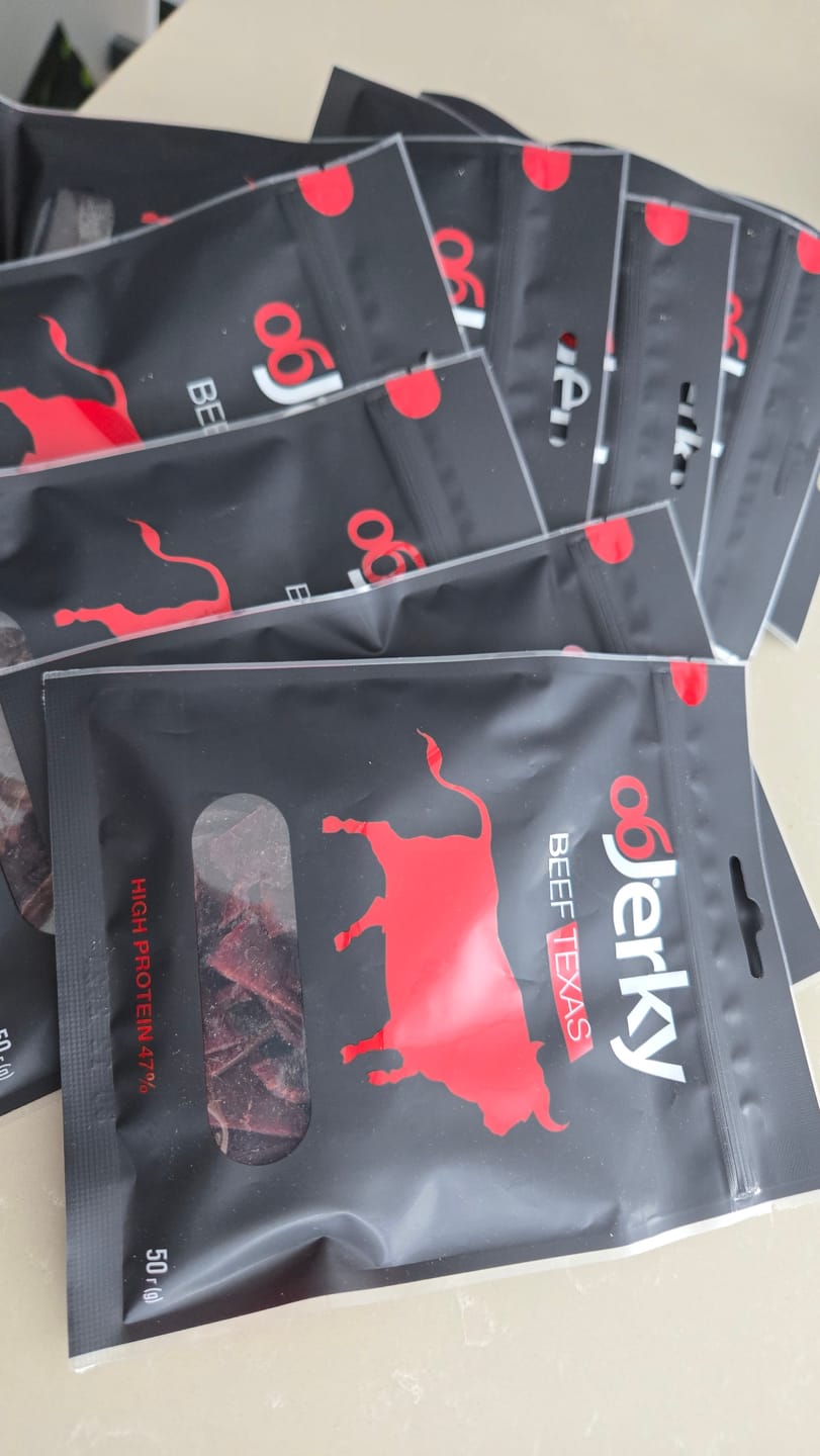 Customer photo review of ObJerky Яловичина техаська в'ялена, 10 x 50 гр.