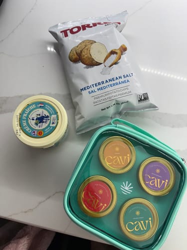 Customer photo review of CAVI's Beginner Tasting Kit • Back in Stock