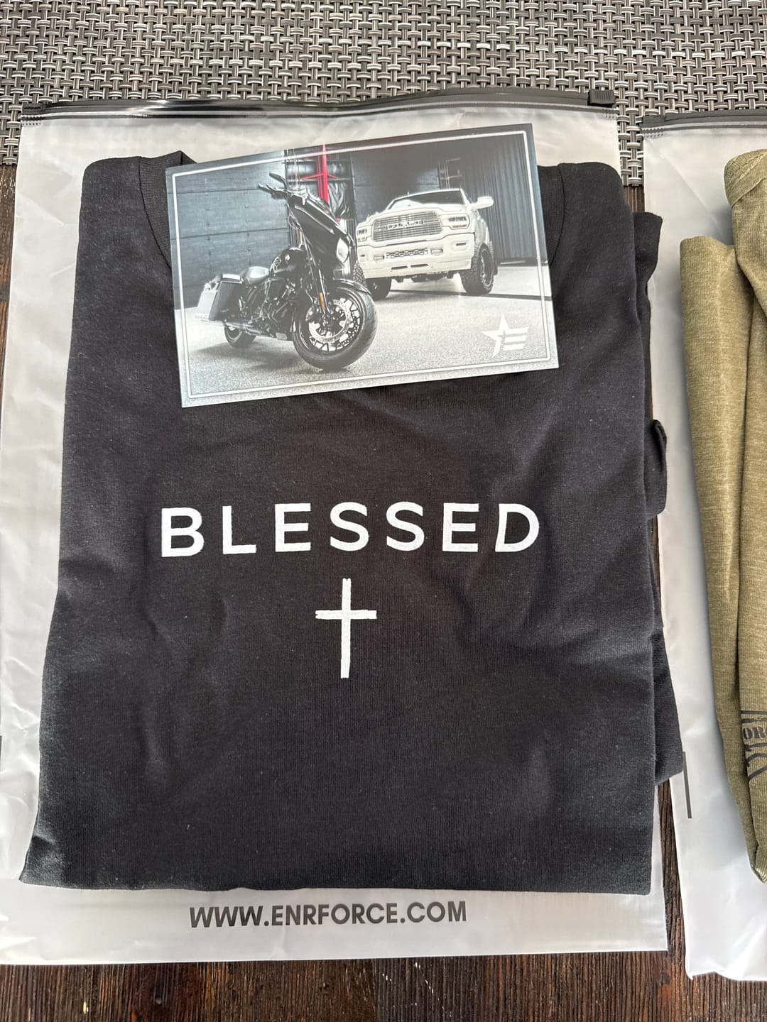 Customer photo review of Blessed Tee