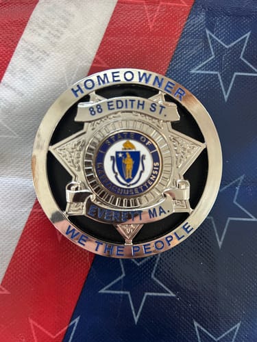 Customer photo review of Customizable Badge BA26