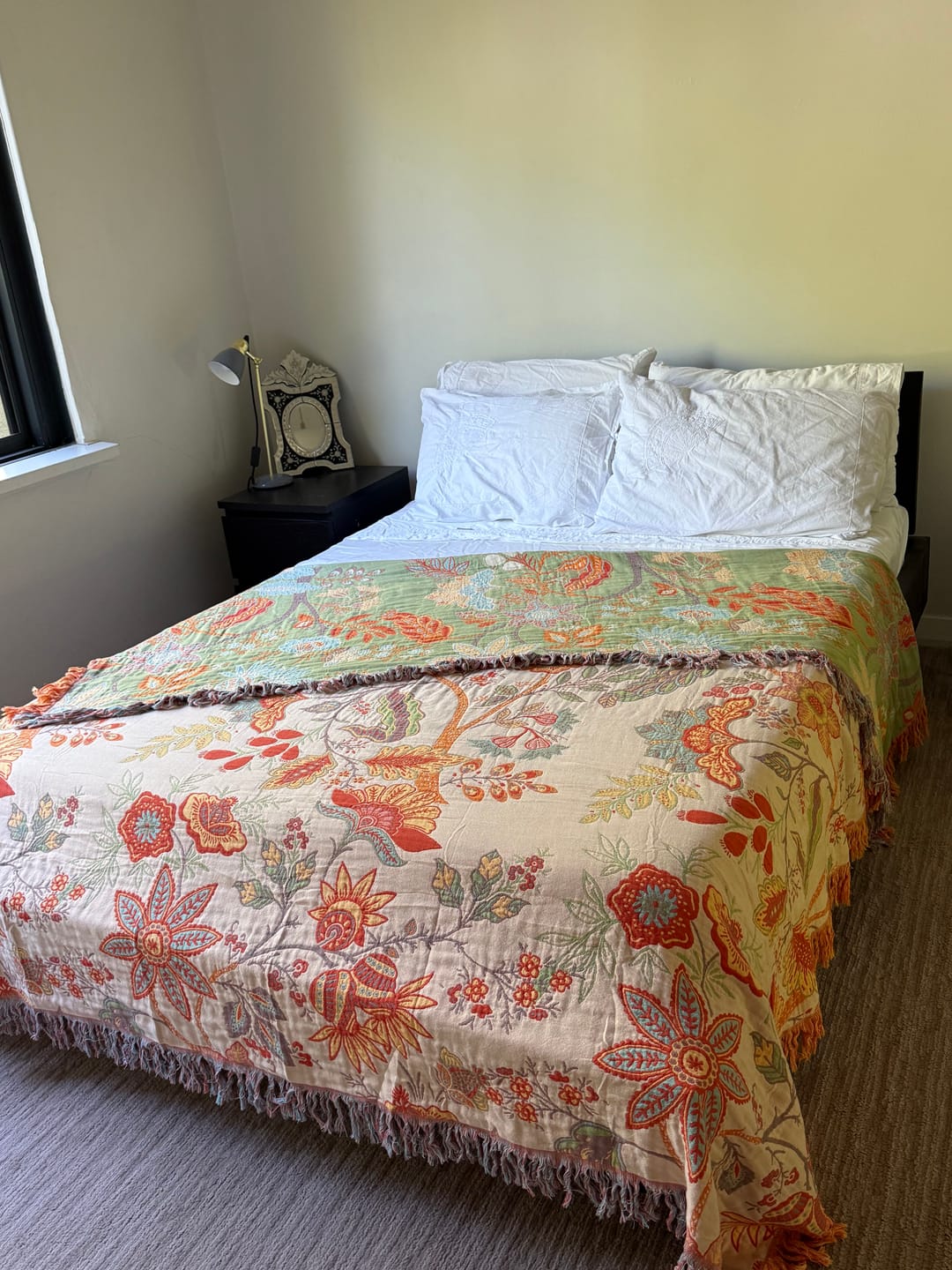 Customer photo review of Boho Cotton Throw
