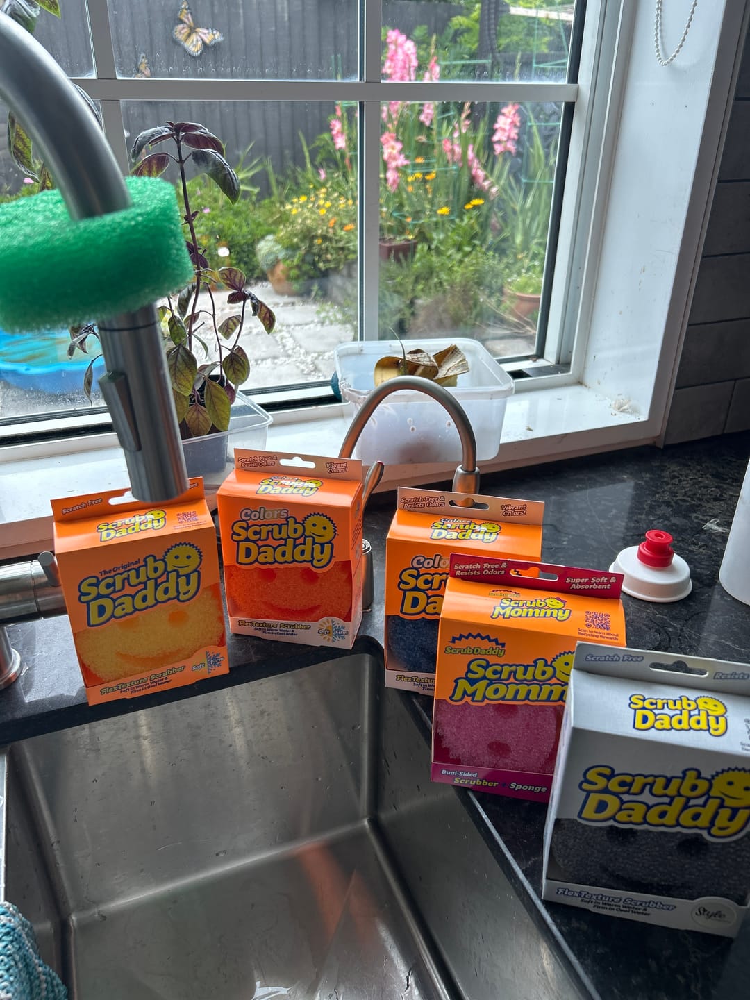 Customer photo review of Scrub Daddy Family (6 Pack)