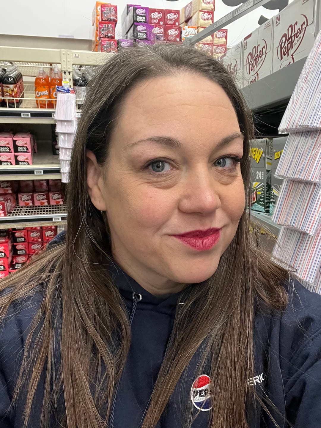 Customer photo review of Evermore Liquid Lipstick: Nocturne