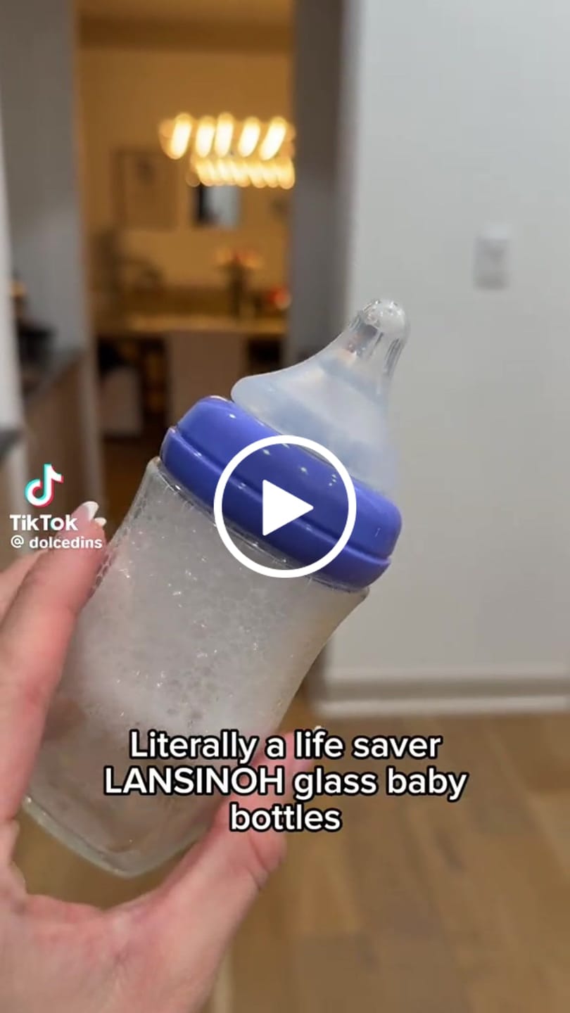 Customer video review of Lansinoh Glass Baby Bottle (160 ml)