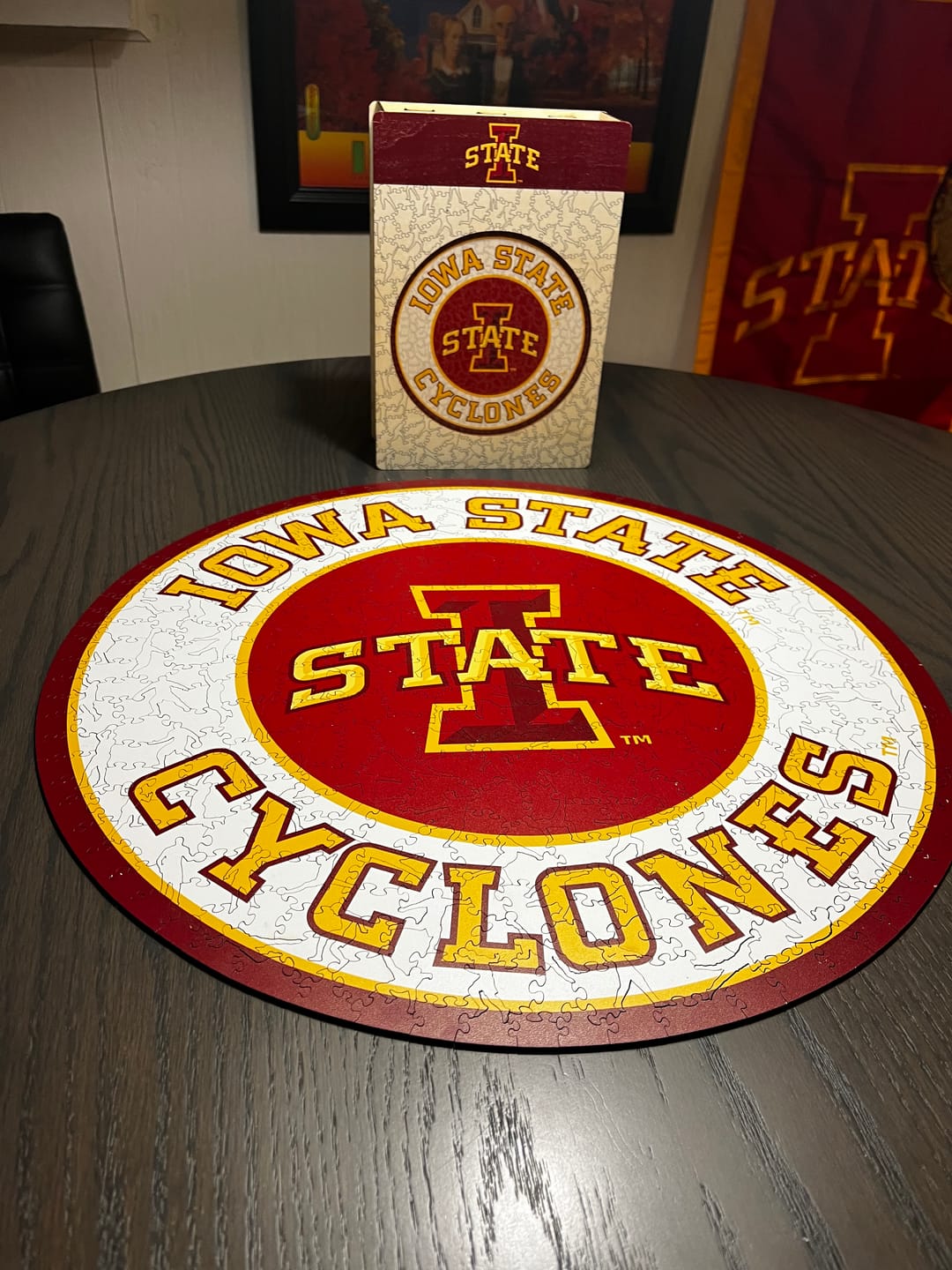 Customer photo review of Iowa State University - Wooden Puzzle