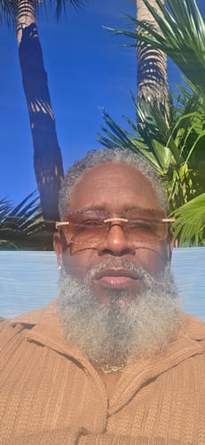 Customer photo review of Made to order: Iced out moissanite Sunglasses