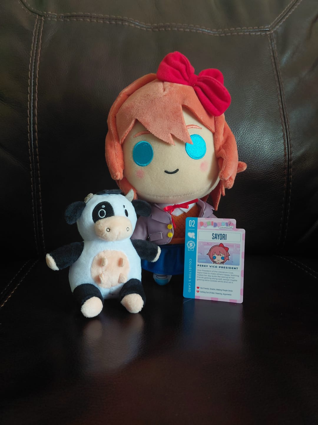 Customer photo review of Doki Doki Literature Club - Sayori Collector's Plush